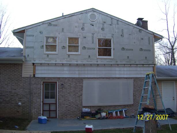 Siding demo